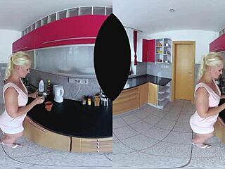 Provocative Italian Blonde Begs for Anal