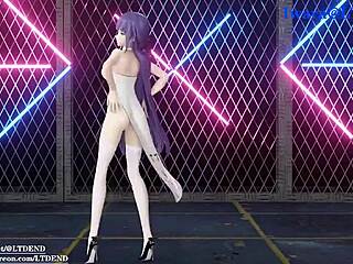 Mmd Raiden Mei Shakes In Chinese Dress