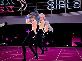 Honkai Star Rail Clara March Silverwolf Hentai MMD