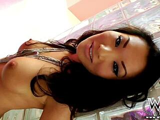 Asa Akira takes giant BBC in tight ass