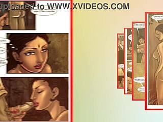 Savita bhabi loses virginity in hentai clip