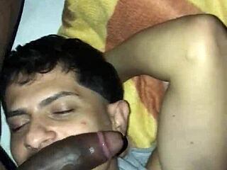 big black cock gags me with creampie at gloryhole