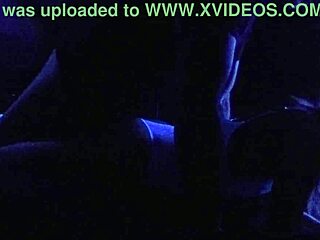Carrie B’s fierce blacklight face fuck fest