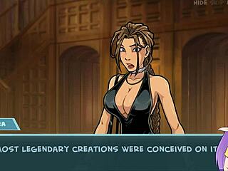BEAUTIFUL SHEMALE LARA’S NAUGHTY CARTOON PASSION UNLEASHED