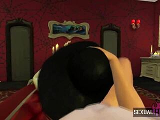 Lady Dimitrescu Pounds Me in Bedroom POV