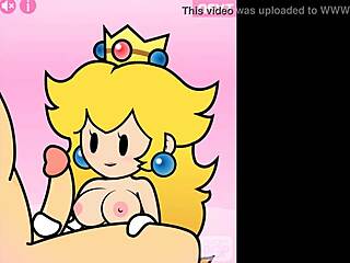My Paper Peach handjob animation by PeachyPop34