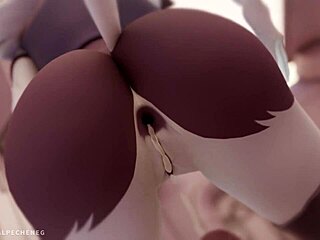 Loona’s furry alt gets pounded in anime
