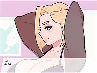 Android 18 Blowjob Parody Game Rocks