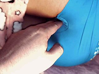 stepdaughter teases me with pants down for hard fuck