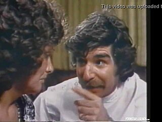 Linda Lovelace Delivers Classic Blowjob Until He Cums In Retro