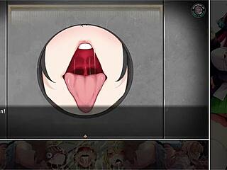 Fallen young wife joins wild hentai contest show