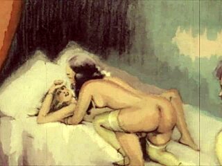 What secrets hide in vintage erotic drawings?