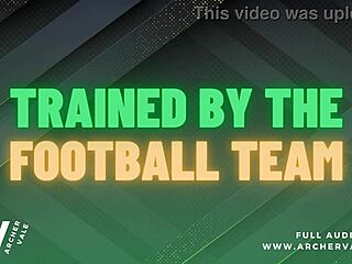 Football team gangbang with muscle worship m4m
