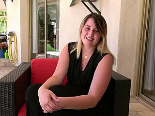 Davina and Candies’ First FFM Anal