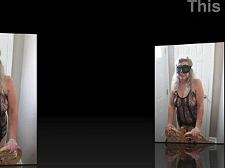 so, kity hudson was getting naughty on the stairway, just solo vibes.