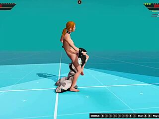 ginny vs draka in brutal naked clash