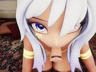 hentai vtuber elfie love sucks you off 3d