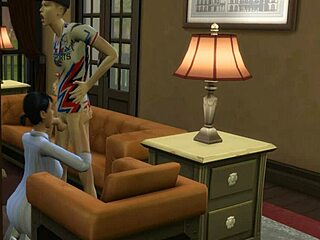 Voyeur Catches SF Sucking Dick Early