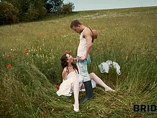 Married Europeans Fuck Outdoors Hard