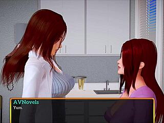 My New Family’s Bold Redhead Ass Tease