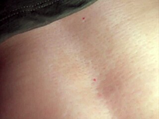 Freaky blonde from bar gets cum on asshole
