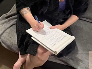 Step Son Flunks Exam So Mom Sucks Him Off