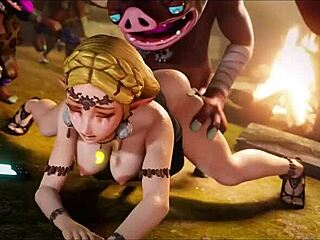 Zelda’s 3D Hardcore Compilation With Massive Tits Fuck