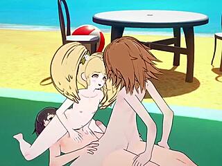 chihiro and hiyoko’s beach fun?
