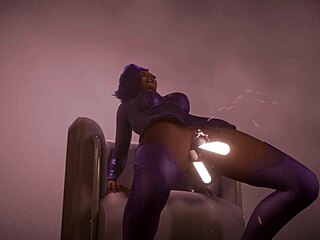 Sombra’s Double Dildo Dance In Overwatch Parody Video