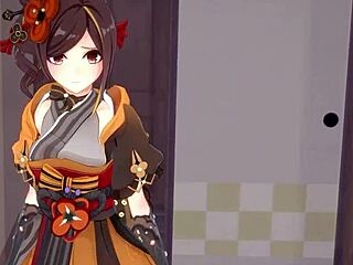 Chiori Blowjob Sex in Genshin Impact POV Fantasy