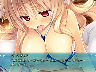 alicia wallenberg’s subtle hentai tease in kezouji extra