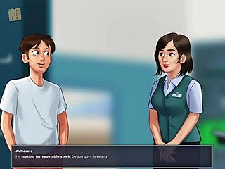 Ever played Summertime Saga with a hentai milf?