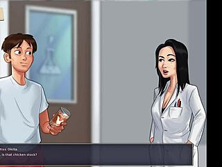 Ever played Summertime Saga with a hentai milf?
