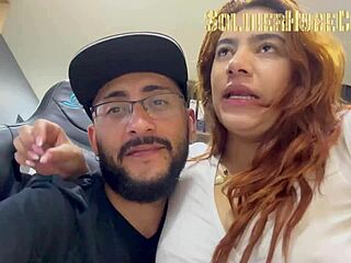Her sly plan was to suck my huge cock again