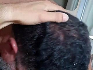 Subtle Tease On Hairy Guy’s Thick Shaft