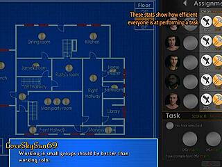 teasing dik gameplay with josy and maya