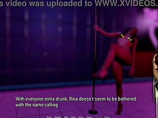 Strippers tempt in evening club
