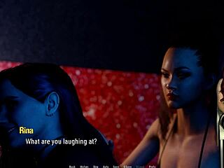 Strippers tempt in evening club
