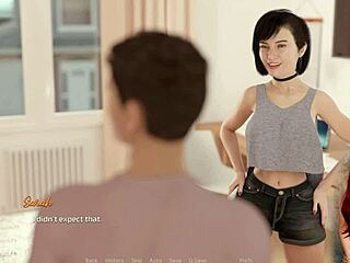 asian star’s fishnet campus fantasy