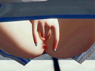 I saw Miku teasing wet at the pool