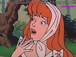 little red riding hood fucked outdoors in parody