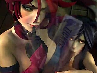 Anime hentai League and Overwatch SFM comp 2024