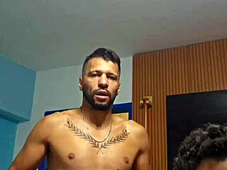 Brazilian Amateur Takes Monster Black Cock in Bareback Anal While Sniffing Underwear for Extra Kink