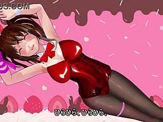 Bunny girl cosplay fucked hard from behind now
