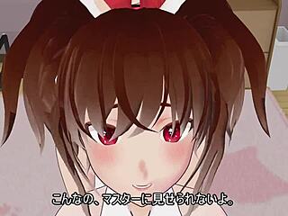 Bunny girl cosplay fucked hard from behind now