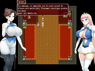 Princess Knight gets wild in Spanish hentai action, part 1