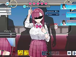JK Uniform Blindfolded Hentai Agent Fucked