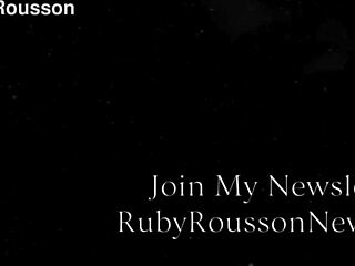 Chastity Torment Ends with Ruby Rousson’s Final Teasing Release in Cage