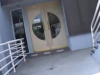 Asian Babe Tries Strap-On Fun