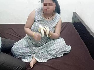 Devar satisfies his sister-in-law with banana craving and hot sex
